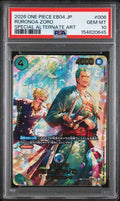 PSA 10 Zoro PRB02-006 SP EGGHEAD CRISIS EB04 ONE PIECE Card Giapponese 2026