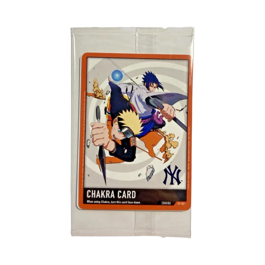 CHAKRA Card (Naruto / Sasuke) :Sealed[CP-001][EN](Promotional Card "NARUTO x YANKEES GAME NIGHT")