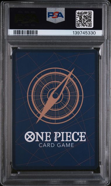 2025 ONE PIECE OP12-LEGACY OF THE MASTER #060 BOEUF BURST ALTERNATE ART PSA 10